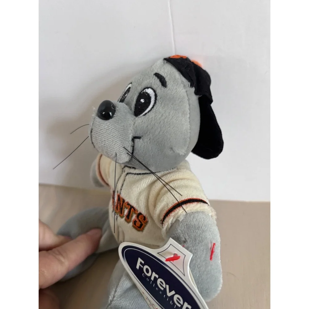 San Francisco Giants Lou Seal Plush MLB Forever Collectibles Bean Bag Mascot NEW